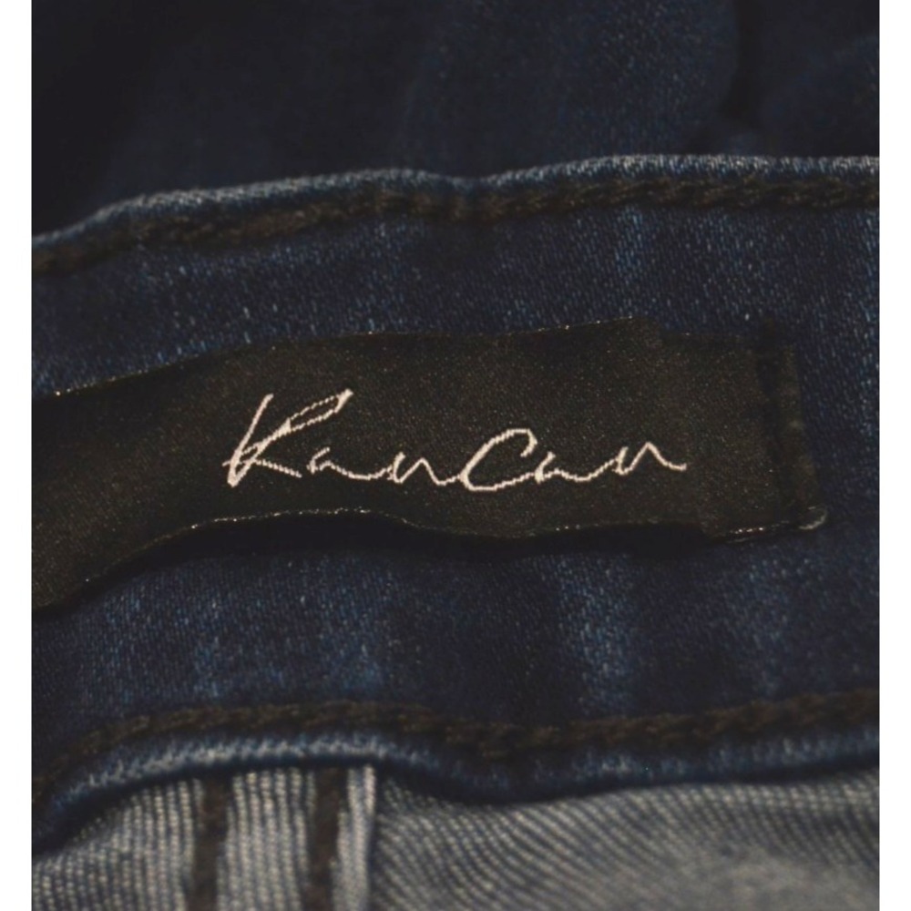 Kancan Jeans Women's Size 12 (13/30) Stretch Tapered Legs Dark Wash - Picture 3 of 8